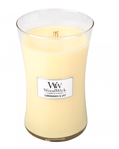 WoodWick Large Candle Lemongrass & Lily